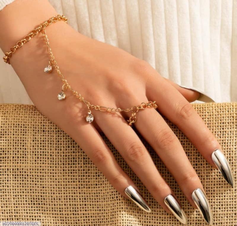 1 Pc Gold Plated Thread Bracelet