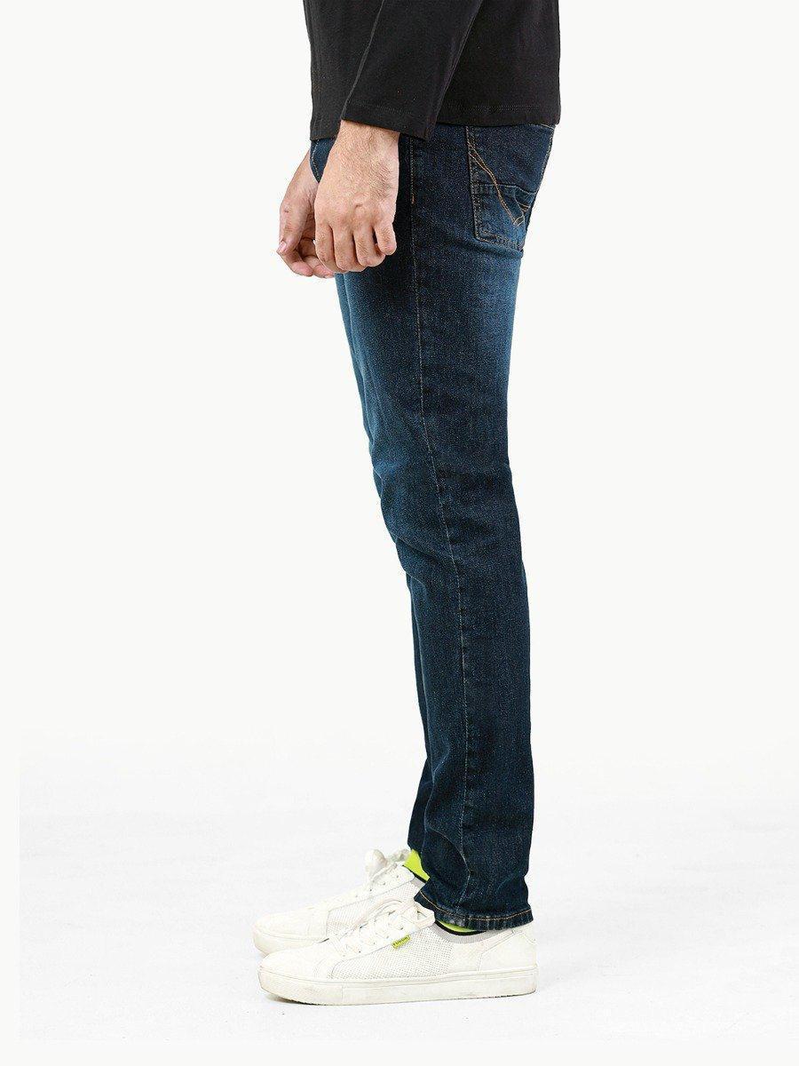 Men's Denim Jeans - 1 Pc, Plain Style, Available in Multiple Sizes