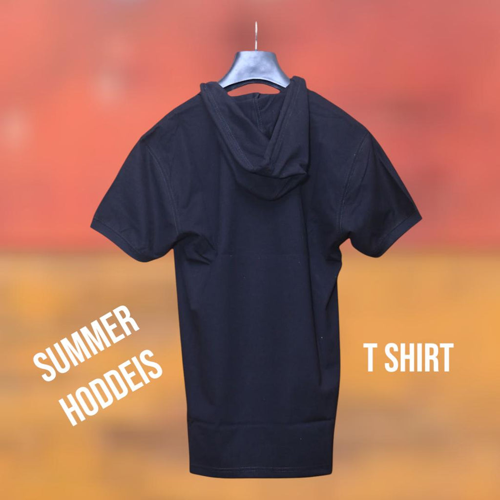 1 Pc Men's Cotton Plain T-Shirt