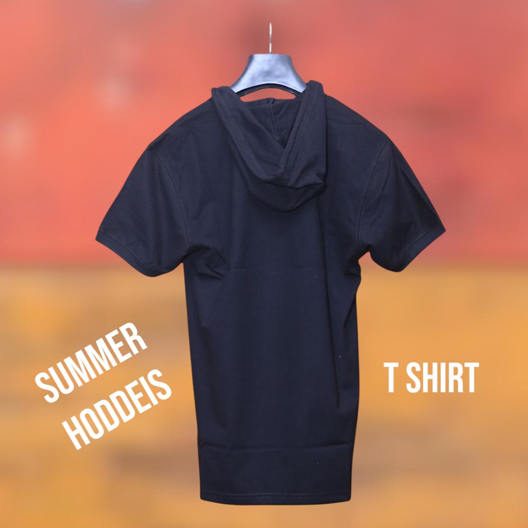 1 Pc Men's Cotton Plain T-Shirt