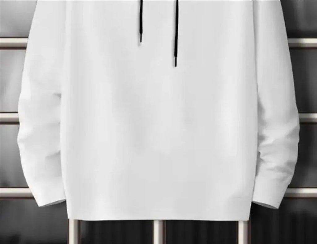 1 Pc Men's Cotton Printed Hoodie