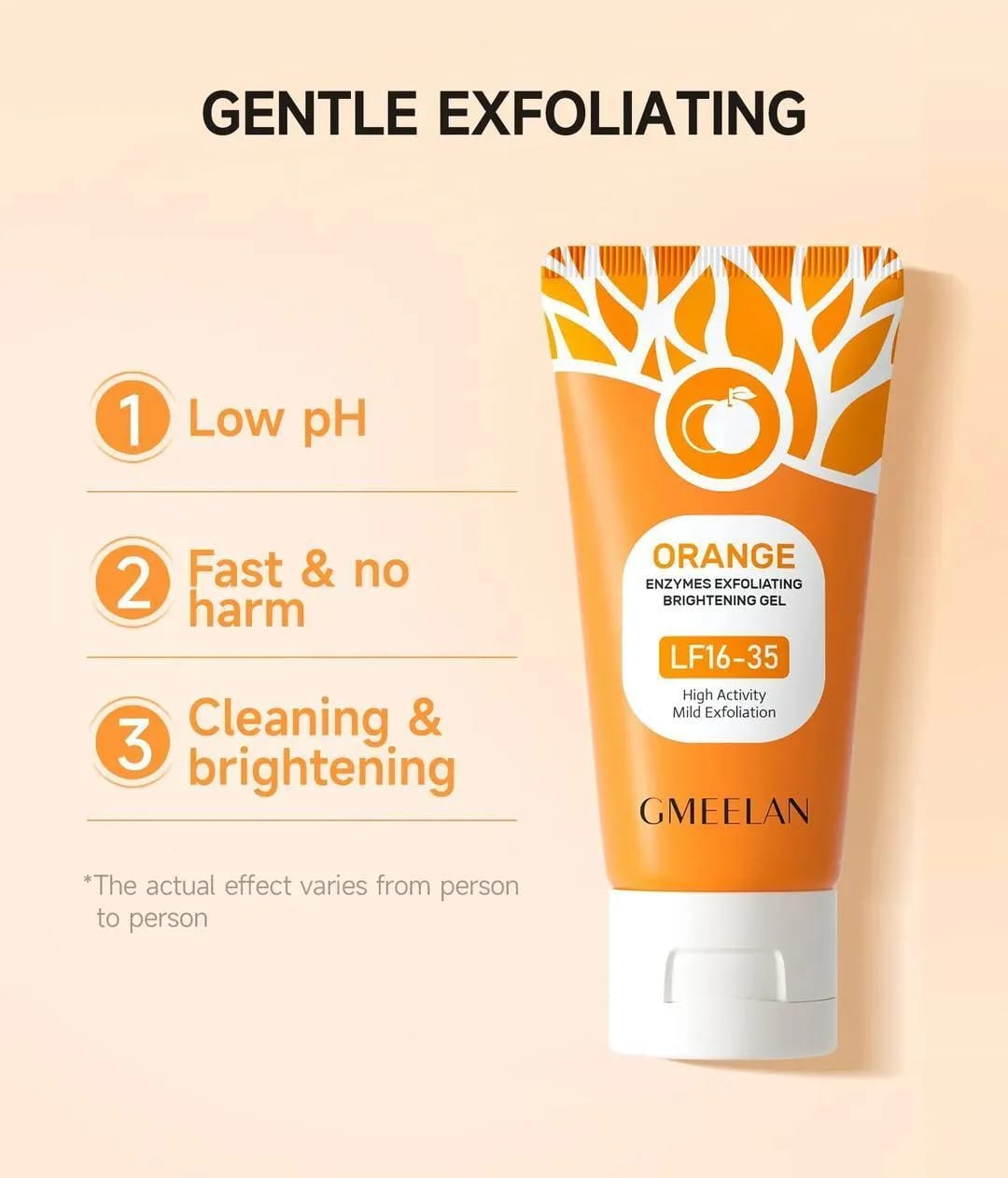 Orange Exfolating Gel