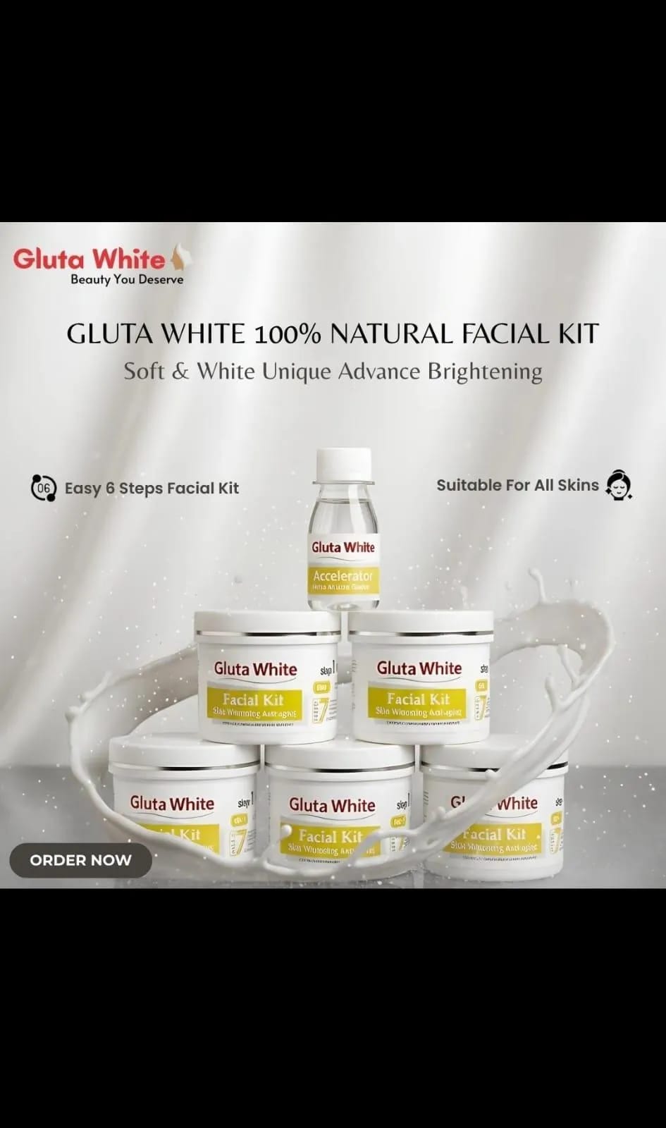 Whitening And Brightening Facial Kit 100 100