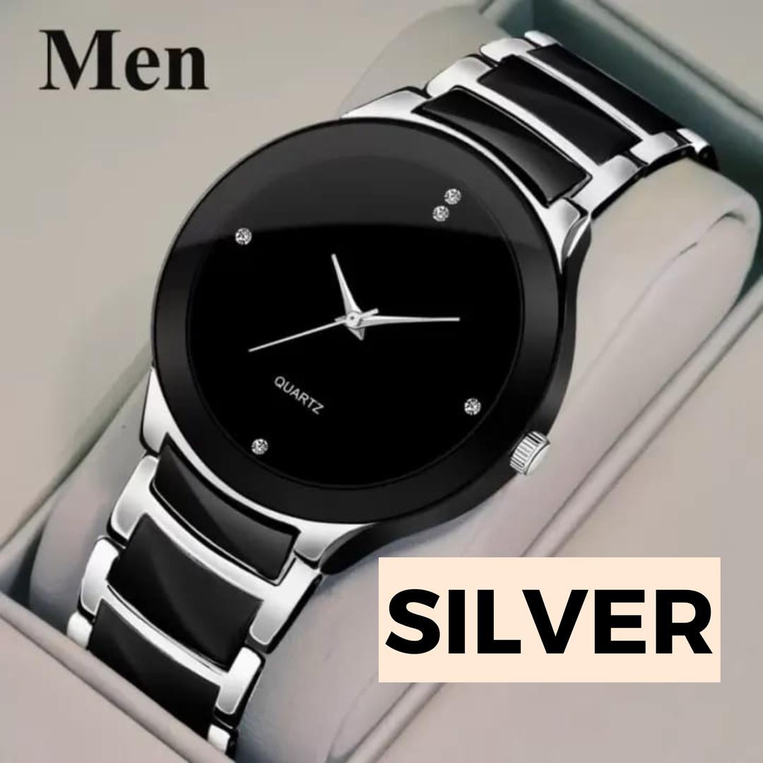 mens Quartzchai strap watch