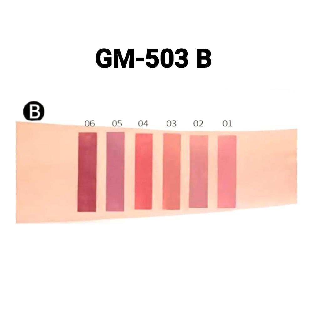 6 Colors Long Lasting Velvet Liquid Lipsticks