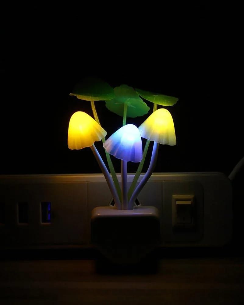 Mushroom Night Light, 3 Pcs