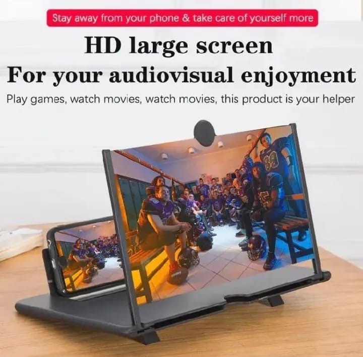 Video Amplifying Screen Black