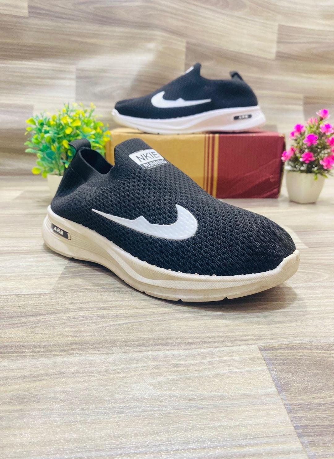 : Women's Casual Fabric Joggers for Walking – Available in Sizes 6-11, Black, 1 Pcs