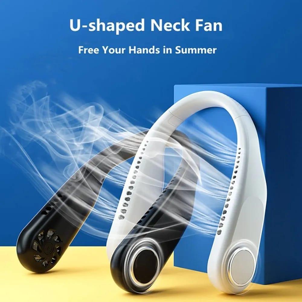 Portable Neck Fan - Foldable Design (1 Pc) - Stay Cool Anywhere!