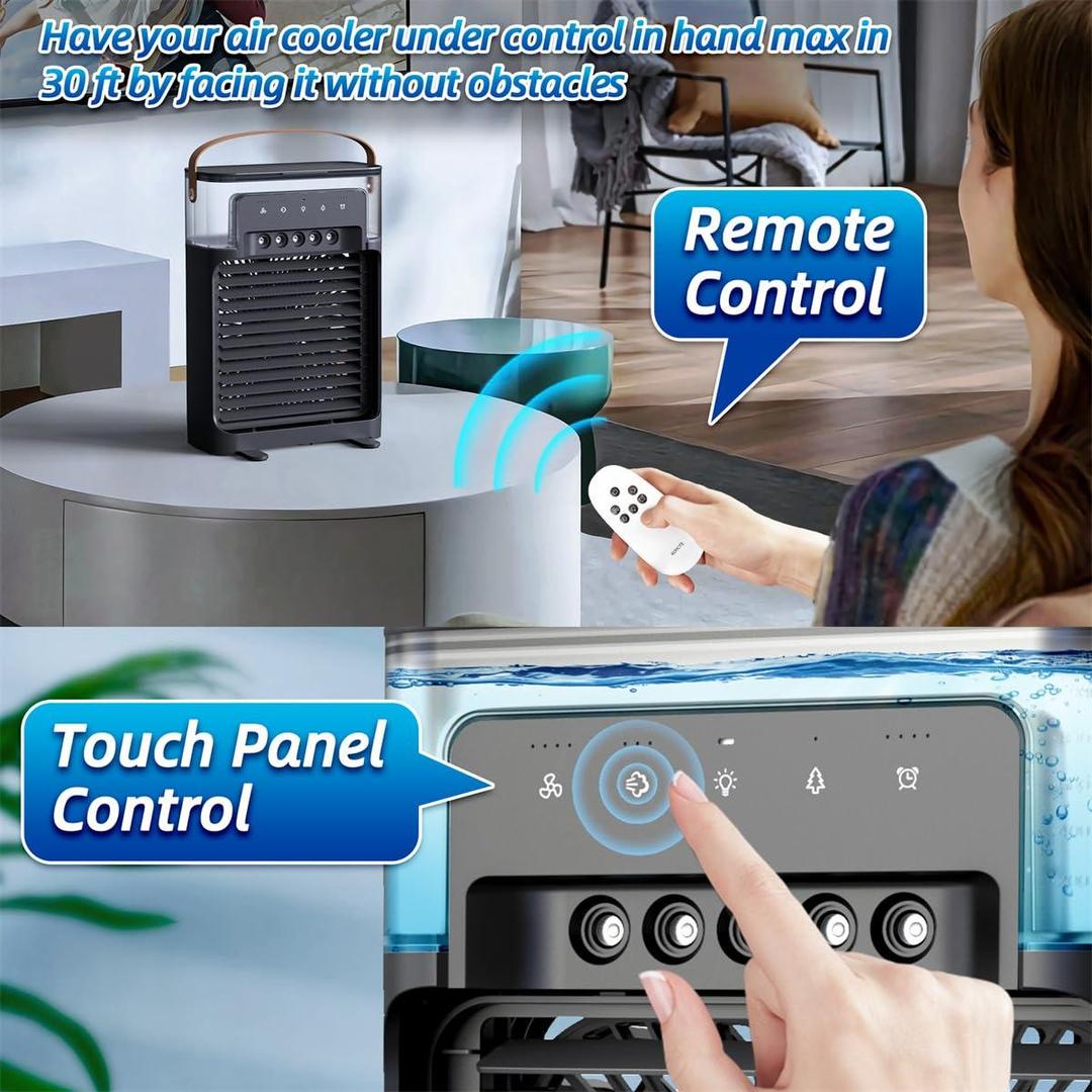 Portable Mini Air Conditioner - 1 Pc Personal Cooling Solution