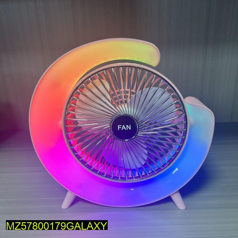 Night Light Desktop Mini Fan