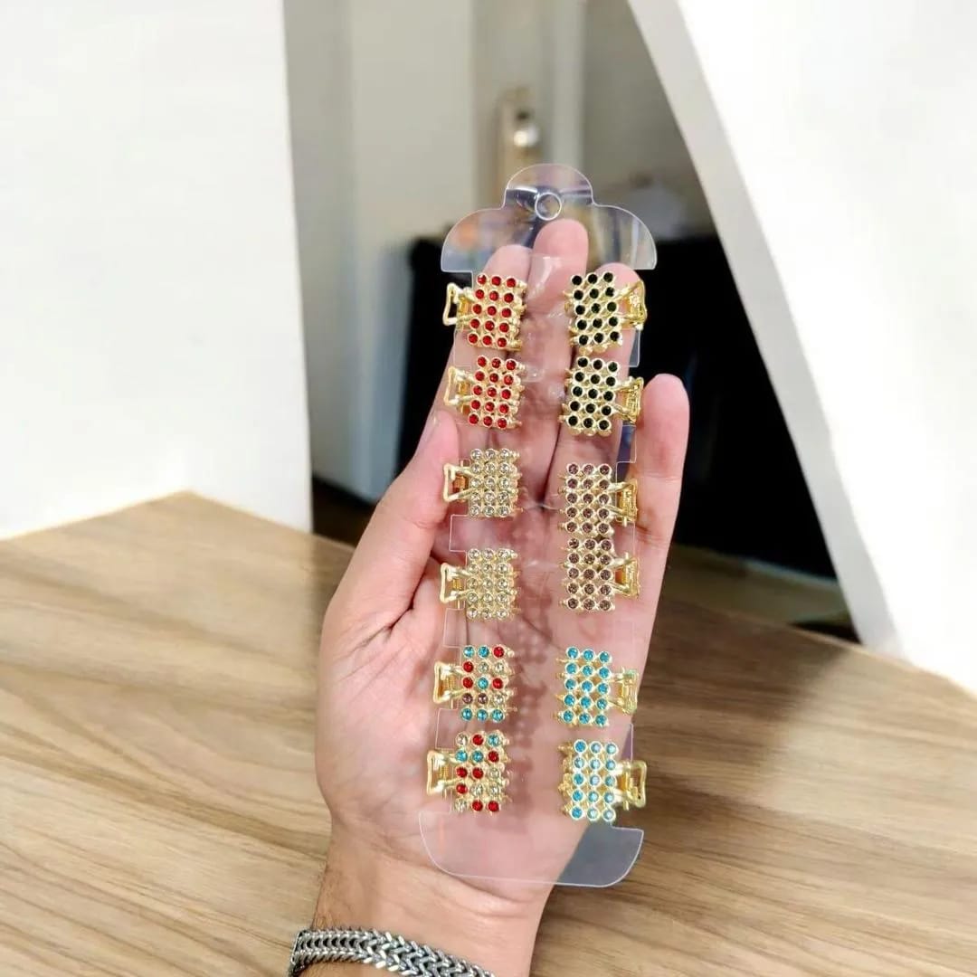 Metal Fancy 12 Hair Catcher For Girls