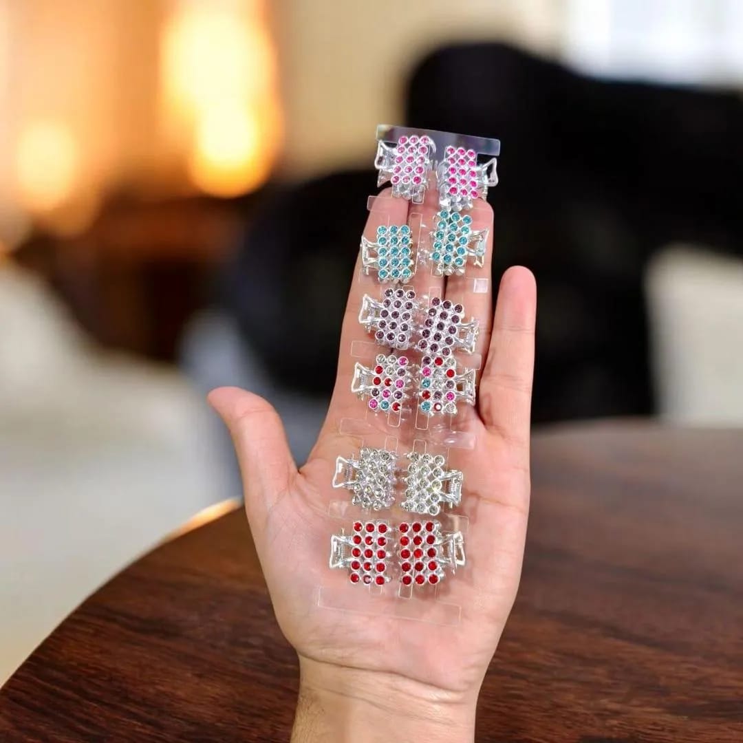 Metal Fancy 12 Hair Catcher For Girls