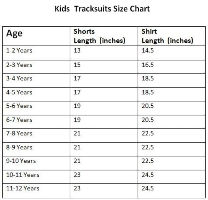 Kid's Micro Plain Summer Tracksuit